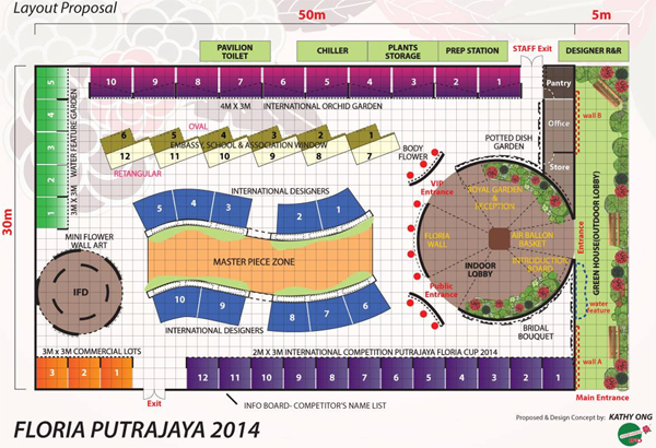 Floor Plan and Booth Numbers